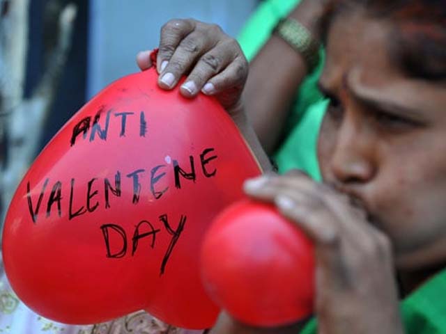 analysing a valentine s day protest mob