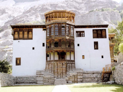 rescuing heritage ngo gets tourism award for restoring 19th century palace in baltistan