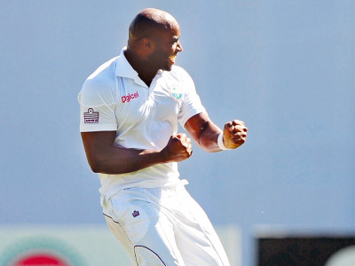 windies claim 1st test with their best effort