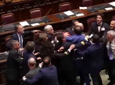 brawl erupts in italian parliament over autonomy plans brawl erupts in italian parliament over autonomy plans