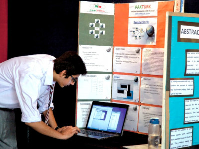 students display their techie side at science fair students display their techie side at science fair