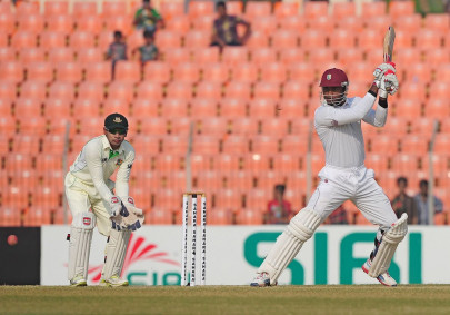 cricket samuels double dents bangladesh hopes