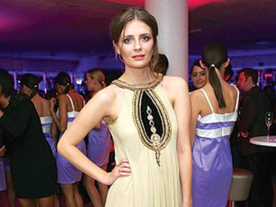 mischa barton spotted wearing an asim jofa outfit