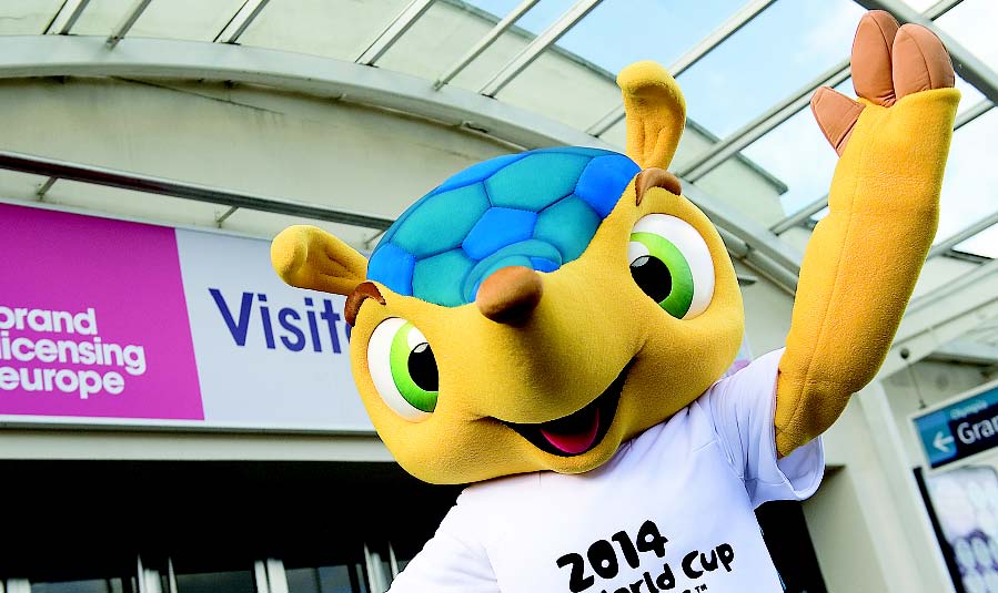 football world cup mascot named fuleco