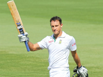 debutant du plessis grinds out a draw