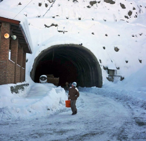snowed in army reopens lowari tunnel snowed in army reopens lowari tunnel