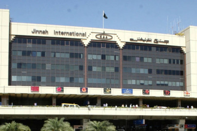passenger vehicle catches fire at jinnah international airport passenger vehicle catches fire at jinnah international airport