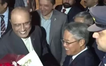 president zardari arrives in china