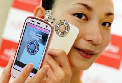 japan mobile phone will monitor skin condition