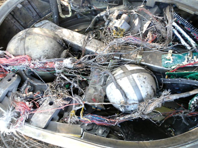 mysterious dadu debris was part of hatf v missile mysterious dadu debris was part of hatf v missile