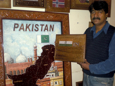 to promote peace jeweller wants to gift flags made of precious stones