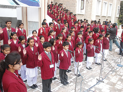 investiture ceremony city school student council takes oath