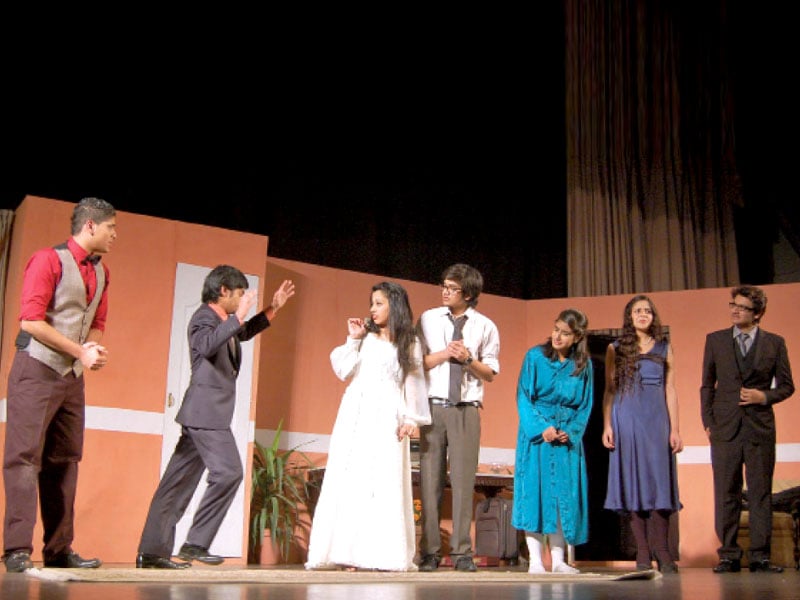 annual play westminster students adapt cooney s out of order into a thrilling extravaganza