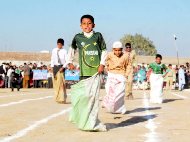 competitive fun orphaned children enjoy sports gala