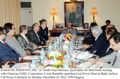 sindh cm meets with representatives of czech coal mining firm sindh cm meets with representatives of czech coal mining firm