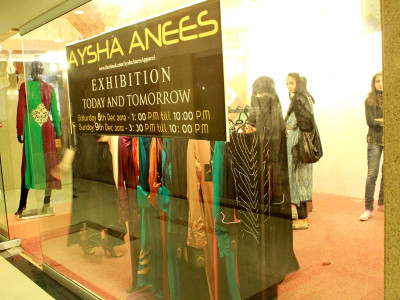aysha anees showcases her debut collection