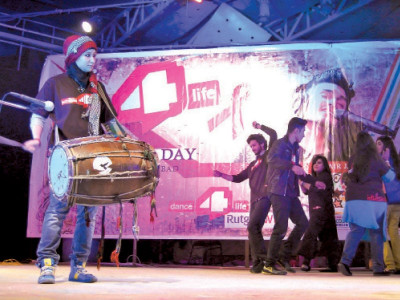 islooites rock to observe world aids day