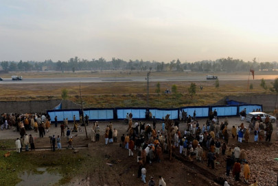 peshawar airport attack flights resume after 17 hours