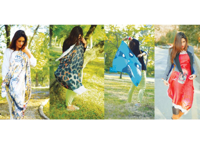 with scarves and studded cuffs zaiena takes fashion up a notch with scarves and studded cuffs zaiena takes fashion up a notch