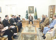 chinese ambassador to pakistan jiang zaidong calls on prime minister shehbaz sharif in islamabad bilateral relations discussed photo express