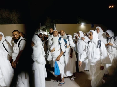 faithful flock to mina as hajj begins faithful flock to mina as hajj begins