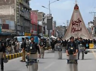 security tightened in hyderabad division for muharram security tightened in hyderabad division for muharram