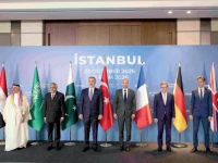 foreign ministers of muslim and european countries attend a meeting in istanbul photo afp