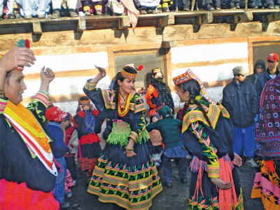 traditional celebrations kalash festival in full swing in chitral