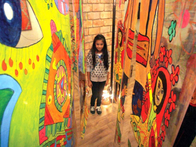 for a good cause students of haque academy take on truck art for a good cause students of haque academy take on truck art