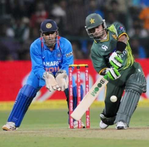 india had set a target of 134 runs for pakistan photo bcci india had set a target of 134 runs for pakistan photo bcci