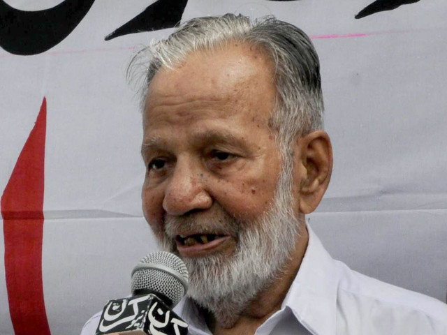 professor ghafoor ahmed was 85 years old photo irfan ali express file professor ghafoor ahmed was 85 years old photo irfan ali express file