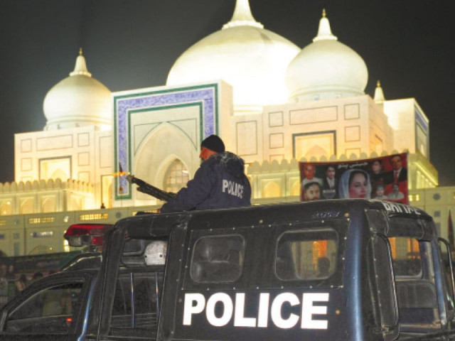 tight security arrangements in garhi khuda bukhsh have reportedly contributed to a lower turnout photo afp tight security arrangements in garhi khuda bukhsh have reportedly contributed to a lower turnout photo afp