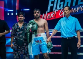 pakistani boxer shahir afridi knocks out unbeaten indian boxer in thailand