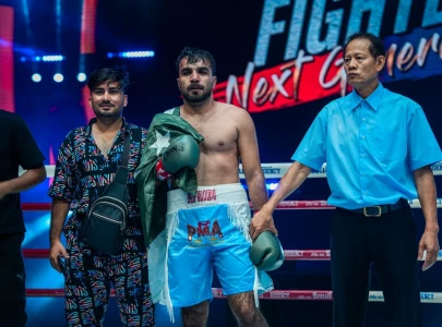 pakistani boxer shahir afridi knocks out unbeaten indian boxer in thailand