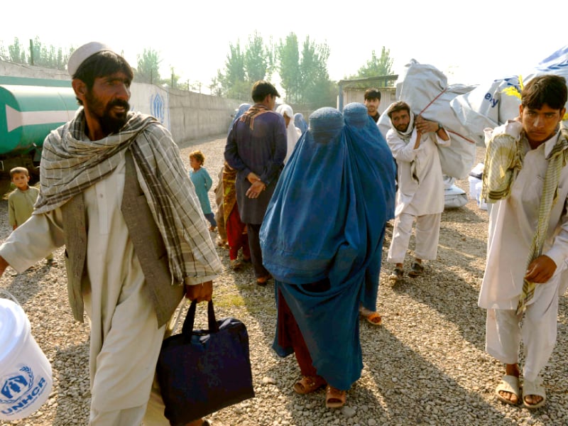 afghan nationals were given pakistani cnics and passports fraudulently photo afp file