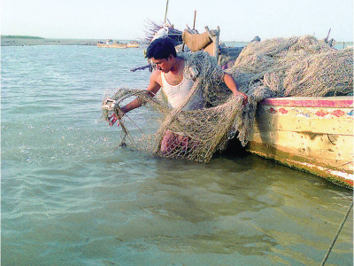in jamshoro this fisherman left his trade and got hooked on to teaching instead in jamshoro this fisherman left his trade and got hooked on to teaching instead
