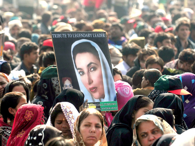 supporters gather to listen to the speech of bilawal bhutto zardari in garhi khuda bux photo afp supporters gather to listen to the speech of bilawal bhutto zardari in garhi khuda bux photo afp