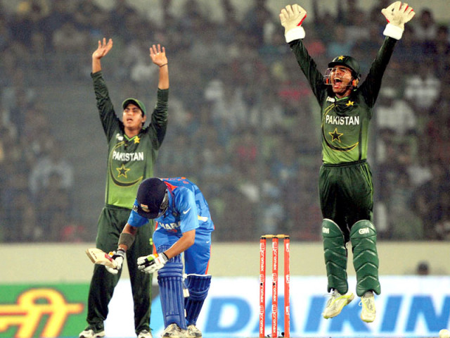pakistan last played india in odis in the asia cup in march this year while a kohli masterclass helped india win that match pakistan went on to lift the trophy photo file afp