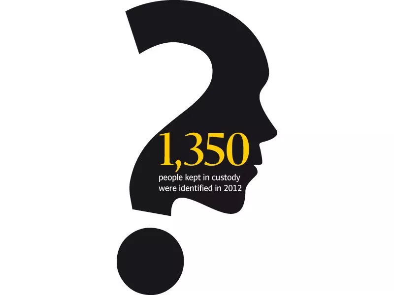 while few people were hopeful of recovery and identification of missing persons more than 1 350 people kept in custody were identified last year while few people were hopeful of recovery and identification of missing persons more than 1 350 people kept in custody were identified last year