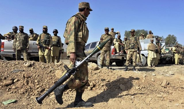nine bullet riddled bodies of taliban fighters found in north waziristan photo afp file