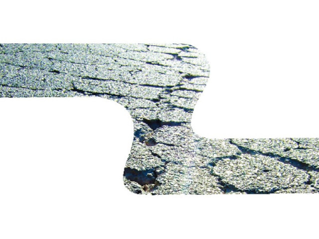 the alleged corruption came to light when wear and tear was reported on the 30 kilometre section of the road that had been completed