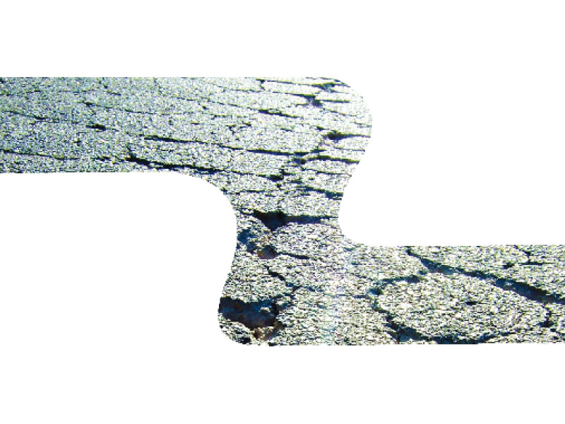 the alleged corruption came to light when wear and tear was reported on the 30 kilometre section of the road that had been completed