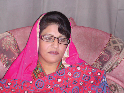 up against sardars first woman to contest elections from ghotki