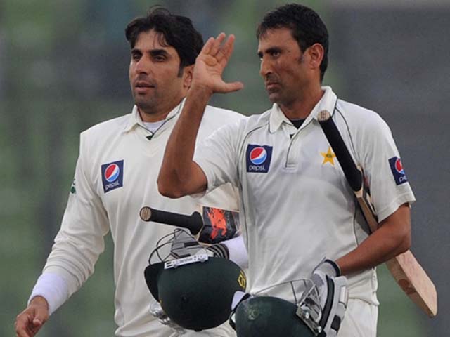 misbahul haq l and younis khan r photo sports360