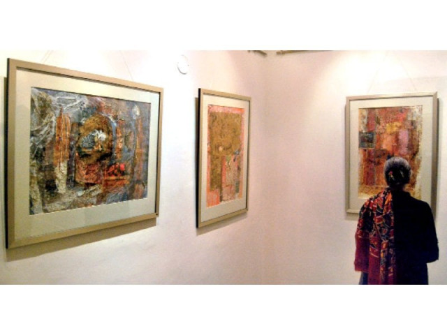 letters have been painted in flowing brush strokes resembling arabesques in these paintings by samina ali photo muhammad javaid express letters have been painted in flowing brush strokes resembling arabesques in these paintings by samina ali photo muhammad javaid express