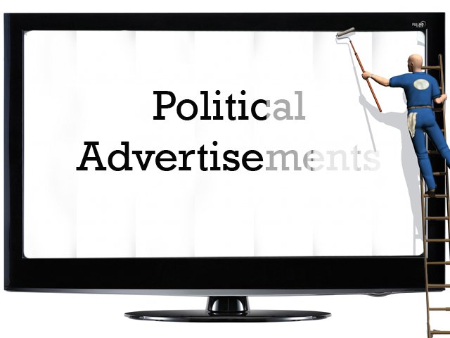 election commission says political advertisements should not promote party interests at expense of public money