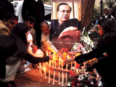 silenced critic two years on taseer s assassination still divisive