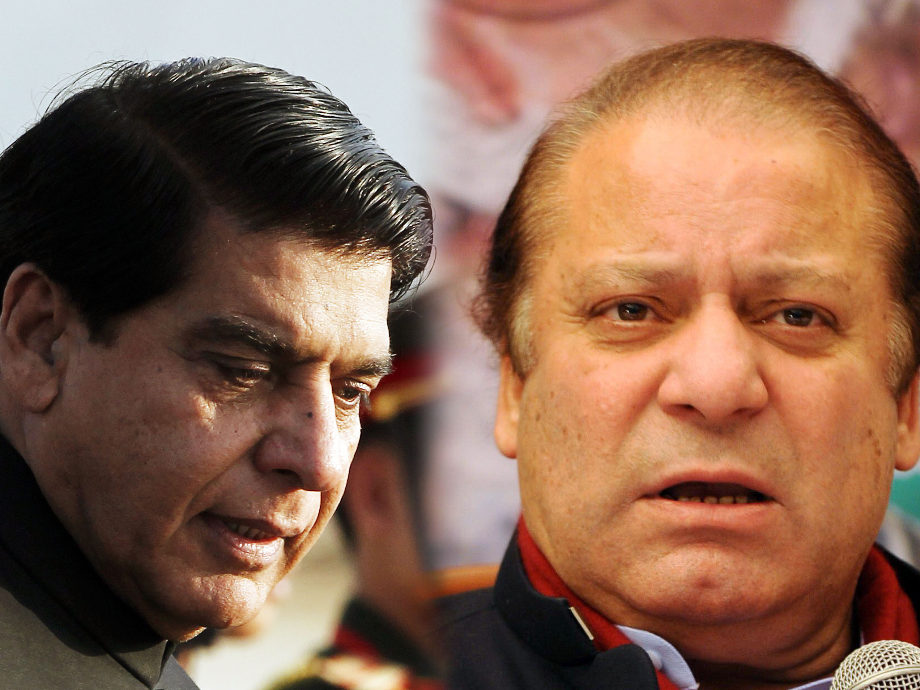 prime minister raja pervez ashraf and pml n chief nawaz sharif had a telephonic conversation on friday photo afp retuers file