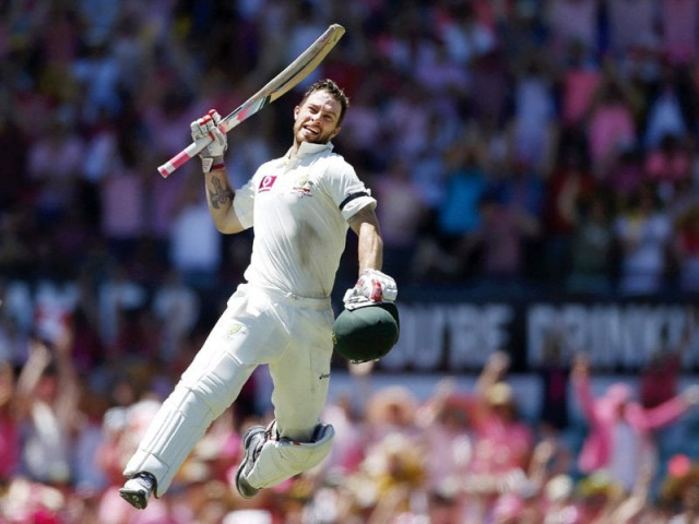 wade who scored his career s second test century propelled australia to a commanding lead in the match photo reuters wade who scored his career s second test century propelled australia to a commanding lead in the match photo reuters