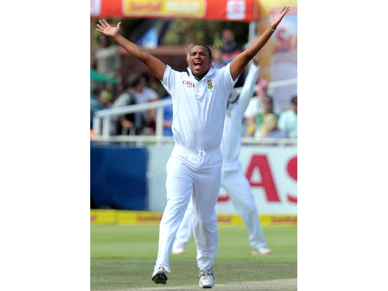 philander s fierce spell in the first innings set up the emphatic win over new zealand photo afp